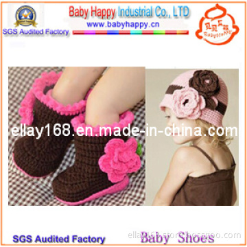 High Quality Baby Crochet Shoes